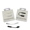 Typ-C USB-C MANA till 3,5 mm hörlurkabeladapter Aux Audio Female Jack för Samsung Note 10 20 Plus