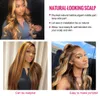 Brazilian Ombre 3 Bundles Body Wave Human Hair P4/27 Brown with Highlight Color Remy Weaves 100g/pcs