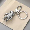 Роскошный дизайнерский брелок L брелок с пряжкой для ключей ожерелья автомобильный брелок брелки ручной работы мужчина женщина мода ожерелье сумка кулон аксессуары