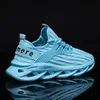 Esportes Originais Running Sapatos Moda Masculina Casual Ao Ar Livre Respirável Malha Preto Branco Azul Sneakers Trainers