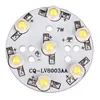 Perline leggere Downlight Binario di guida Piastra 1W 3W 5W 7W 9W 12W Lampada LED ad alta potenza con PCB in alluminio