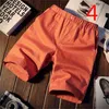 Shorts Masculino versão coreana do slim cinco calças moda masculina casual denim shorts 210420