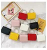 Little Girl Fashion Handbags PU Chain Pearl Handle Shoulder Package Exquisite Practical Outdoor Bags Holiday Gift