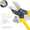 مجموعة أدوات اليد المهنية 5-in-1 multitool متعددة قطع كماشة كيت لسلك الأخاديد الأنابيب البلاستيكية