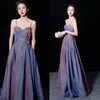 Zomer strapless jurken elegante v-hals spaghetti riem formele feestjurken voor dameskleding vestidos 210520