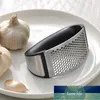 1x Przydatny Ze Stali Nierdzewnej Czosnek Kruszarka prasowa Squeezer Masher Home Kitchen Mincer Tool F4