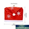 1 PC Christmas Chair Cover Wymienny Zmywalny Stretch Cover Dinner Party Supplies Xmas Navidad Dekoracje dla domu Cena fabryczna Expert Design Quality Najnowsze