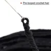 Szydełka faux locs Włosy 20 -calowe syntetyczna bogini blokuje dreadlki przedłużenia włosów Ombre Pasja Twist Plejanie