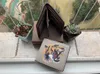 男性動物の短いウォレットレザーブラックスネーク虎のビーウォレット女性ロングスタイルの豪華な財布ウォレットカードホルダーとギフトボックストップ289s