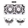 18 Pairs Faux Vizon Lashes Kalın Doğal Yanlış Kirpik Karışık Stilleri Sahte Kirpik Göz Makyaj Uzatma Araçları J061