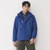 Spring Autumn and Winter Hot Style Men's Three-in-one Jacket Outdoor Sports Removable Hooded Jackets 2131