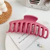 Legant-Pinza para el pelo grande de resina colorida mate, pinzas para el pelo para baño, accesorios para el cabello para mujer y niña