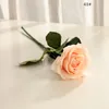 Fiori decorativi Ghirlande Bouquet di rose Falso Fai da te Artificiale Festa di nozze Parete Decorazione domestica 1 pezzo Pizzo di seta