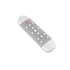 2.4G Flying Air Mouse Wireless Remote Control Voice Drift Smart Pointer med tangentbord 6 Axis Gyroskop W2 Pro för Smart TV Box Mini PC Q40