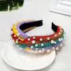 Moda Inci Bantlar Kadınlar Için Mücevher Saç Bantları Saç Aksesuarları Haarband Opaska Headband Gumki Wlosow Saç Kravatlar Bandeau Cheveux Yapmak