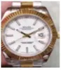 Automatisk rörelse Watch Datejust Sapphire Crystal Sweeping 2813 armbandsur vikbar spänne klockor rostfritt stål original klasch284m