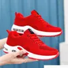 Man Shoes Womens 2021 Dams Sneakers Modna Siatka Czerwona fioletowa oddychająca oddychająca damska damska jogging chodzenie