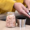 Stainless Steel Manual Salt Pepper Mill Grinder Seasoning Bottle Grinder Glass Kitchen Accessaries Tool Premium Salt Grinder T50084726509