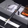 PIMIO Montmartre Luxus Smooth Signing Roller-Kugelschreiber mit 0,7mm schwarzer Tinte Refill-Stifte Original-Geschenkbox 211229