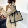 Дизайнерская женская сумка-тоут в 3 цветах Женский модный кошелек Сумки через плечо через плечо240C