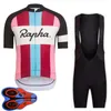 Rapha Team Sommar Men Cykling Jersey Ställ Snabbtorkat Mountain Bike Kläder Kortärmad Bike T Shirts Bib Shorts Suit Cykel Uniform Ropa Ciclismo S21040629