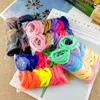 50pcsbag Meisjes Effen Kleur Grote Rubberen Band Paardenstaarthouder Gom Hoofddeksels Elastische Haarbanden Koreaans Meisje Haaraccessoires Ornamenten6493342