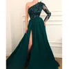 Elegante zeemeermin prom jurken boho vestido de novia sirena sexy open rug lovertjes kanten slanke bruid gloons0009