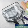 Portable étanche trousse de maquillage voyage trousse de toilette PVC transparent sacs à cosmétiques pochette organisateur femmes beauté étui lavage prix usine conception experte qualité