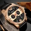 Orologi da polso 2021 Oulm Men Watches Luxury Rose Gold Big Dial Sport Sports Crazzino Orologio in quarzo Montre Homme Reloj Hombre