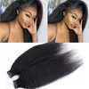 Kinky Straight Skin Wefts, malaysische Remy-Haarverlängerung mit Klebeband, 40 Stück pro Packung, natürliche Farbe, maschinell hergestellt