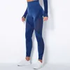 Rooftrellen 20%Spandex Hollow Mesh Legging Seamless Knitted High Waist Stripe Pants Slim Push Up Fitness Leggins 210910