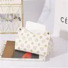 Luxury Designer Tissue Boxes High Quality Home Servetten El Leather Car Pumping Box5212031