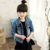 DIMUSI boys Spring Denim jacket girls Autumn solid denim Coat cotton windbreak outwear children kid Clothes BC202 211204