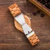 Wristwatches Top Seller Men's Japan Quartz Real Cherry Wood Watches