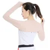 Genouillères coude été Cool glace soie châle Anti-UV femmes Golf extérieur cyclisme bras manches longues course UV Protection solaire