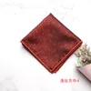 Vintage Casual Formal Suit Square Towel Handkerchief for Mens Polyester Small Handkerchiefs Pocket Towels Neck Scarf