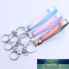 1PC Fashion PU Keychain Lobster Clasp Key Chain For Men Women Gifts Car Key Strap KeyChains Keyrings 6 Colors Factory price expert design Quality Latest Style