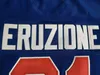 Thr # 21 Mike Eruzione Jersey 1980 Mucize Buz Hokeyi Jersey Mens 100% Dikişli Nakış S Takımı ABD Hokey Formaları Mavi Beyaz