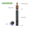 Authentic Iweycco Ghost POD Starter Kits E Cigarrillo recargable 650mAh batería 2ml reemplazable cartucho vacío palillo vape pluma kit genuino