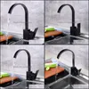 Bathroom Sink Faucets Faucets, Showers & As Home Garden European Antique Retro Pl Out Kitchen Faucet Black Chrome Finish Sinlge Sprayer Nozz