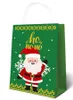 Jul godis presentpåse Xmas Tree Paper Sweater Prints Bags Bags Designs Paket Handväskor Party Supplies Dekorationer CGY118