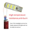 Auto LED T10 510 W5W DC 12 V Canbus 6SMD Siliconen shell Achterlichten Lamp Geen Fout Parking mistlamp auto Wedge Lamp2181053