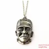 Pendant Necklaces HBSWUI Frankenstein KeyChains Horror Movies Show High Quality Fshion Metal Jewelry Cosplay Gifts For Woman Girl 5448435