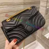 2021 Mulheres Classic Vintage Mensageiro Mensageiro Sacos de Alta Grade Correntes Bolsas De Ombro Crossbody Bolsas Luxurys Designers Senhoras Moeda Embreagem Bolsa Flap Flap Wallet