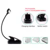 Bordslampor Student Eye Protector Bedside Reading Clip Lamp USB Laddningsslang LED Desk Lamp1W 5V