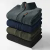 5XL MEN Fjäder Outwear Tjock Varm Fleece Ärmlös Vest Jacka Waistcoat Höst Casual Outfits Tactical Plus 210923