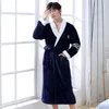 down bathrobe