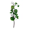 Fiori decorativi Ghirlande Taglio Pianta da casa Fiore artificiale Modello in plastica Trifoglio finto 34 cm Materiale fai da te Foglie Foglia di nozze Verde