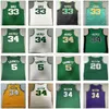 jersey de basket-ball couleur verte