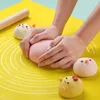 50X40cm Silicone Kitchen Kneading Dough Mat Cookie Cake Baking Tools Non-stick Rolling Mat Pastry Accessories Baking Sheet Pads 211008